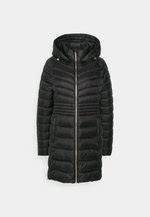 michael kors wintermantel damen schwarz